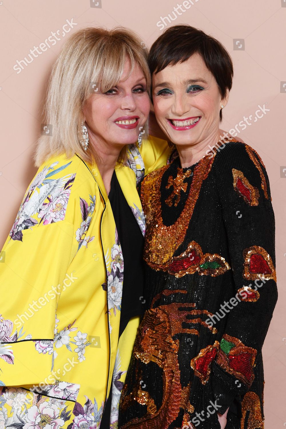 Joanna Lumley Kristin Scott Thomas Editorial Stock Photo - Stock Image ...