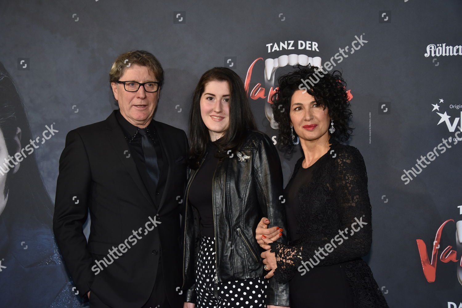 Harald Toni Schumacher Daughter Perla Wife Editorial Stock Photo