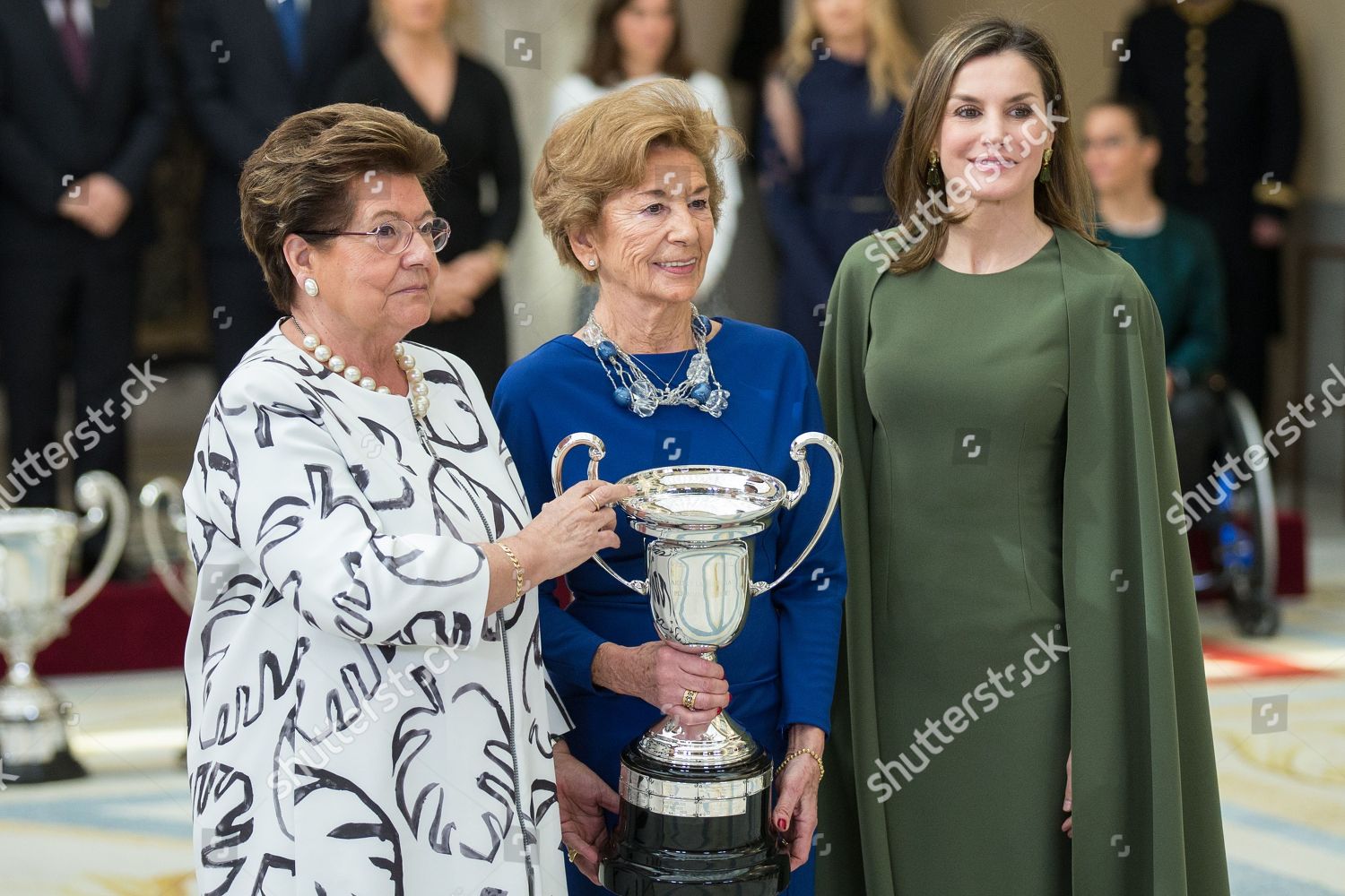 Queen Letizia Elida Alfaro Benilde Vazquez Editorial Stock Photo ...