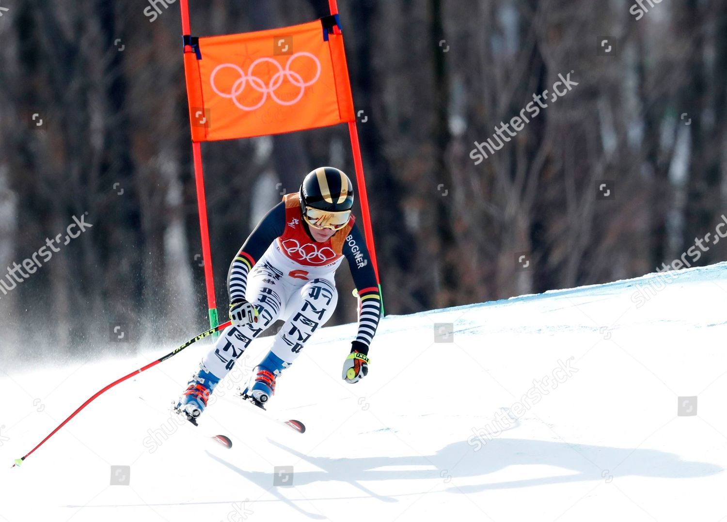 Kira Weidle Germany Speeds Down Slope Editorial Stock Photo - Stock ...