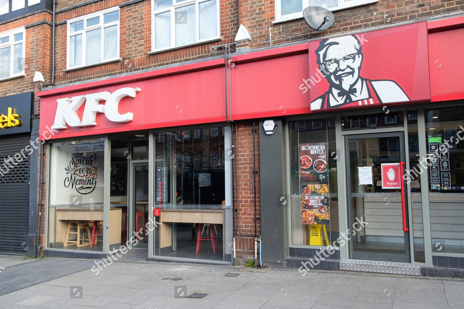 Kfc Shop Wembley Closed Editorial Stock Photo Stock Image Shutterstock