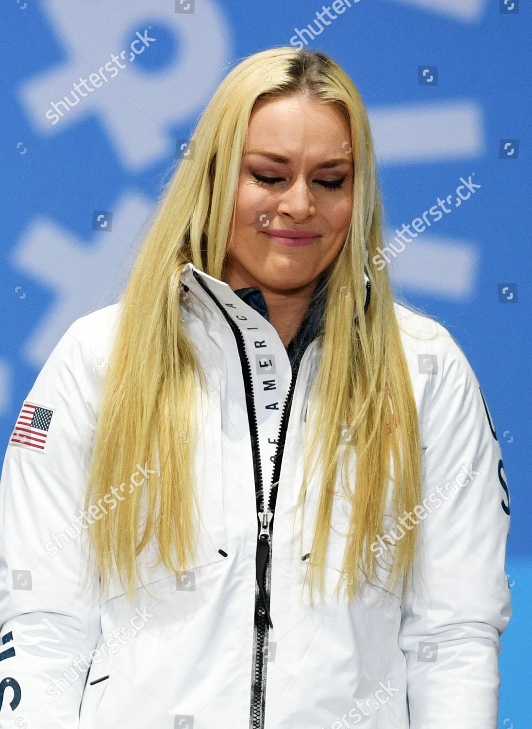 BRONZE MEDAL WINNER LINDSEY VONN USA Editorial Stock Photo - Stock ...