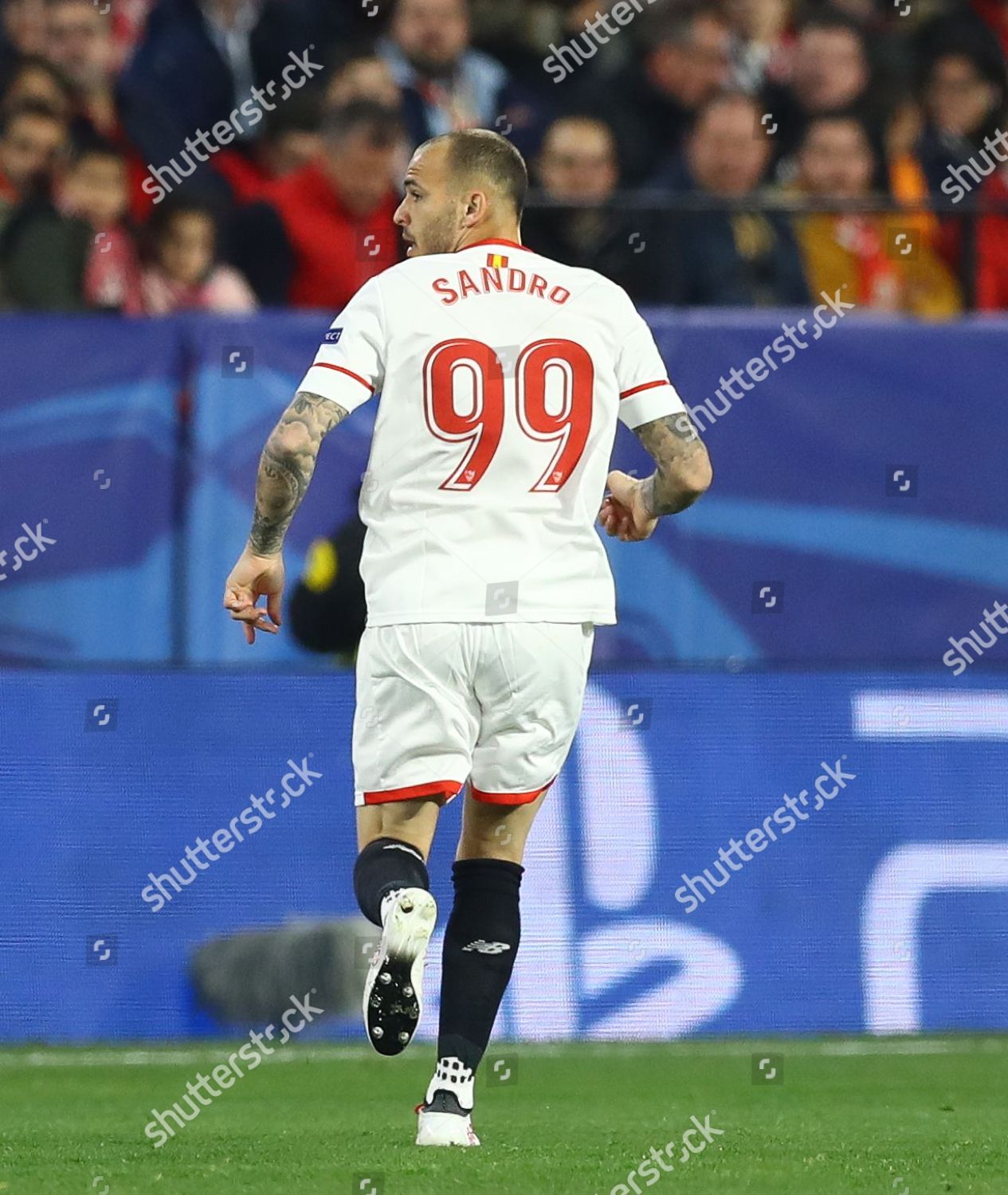 Sandro Ramirez Sevilla wearing number 