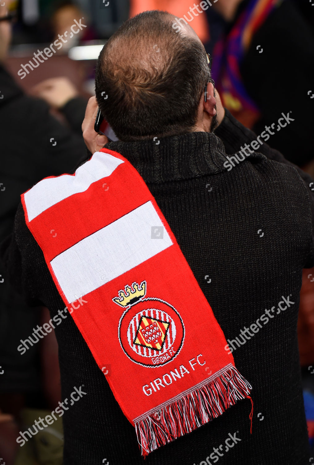 Girona Fc Fan Scarf Editorial Stock Photo - Stock Image | Shutterstock