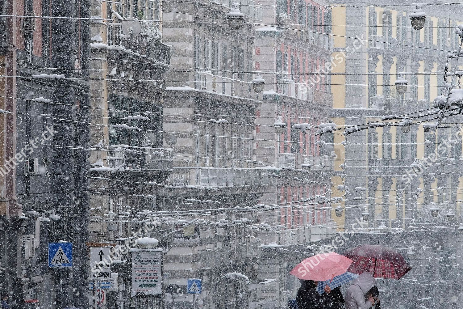 Snow Naples Editorial Stock Photo Stock Image Shutterstock