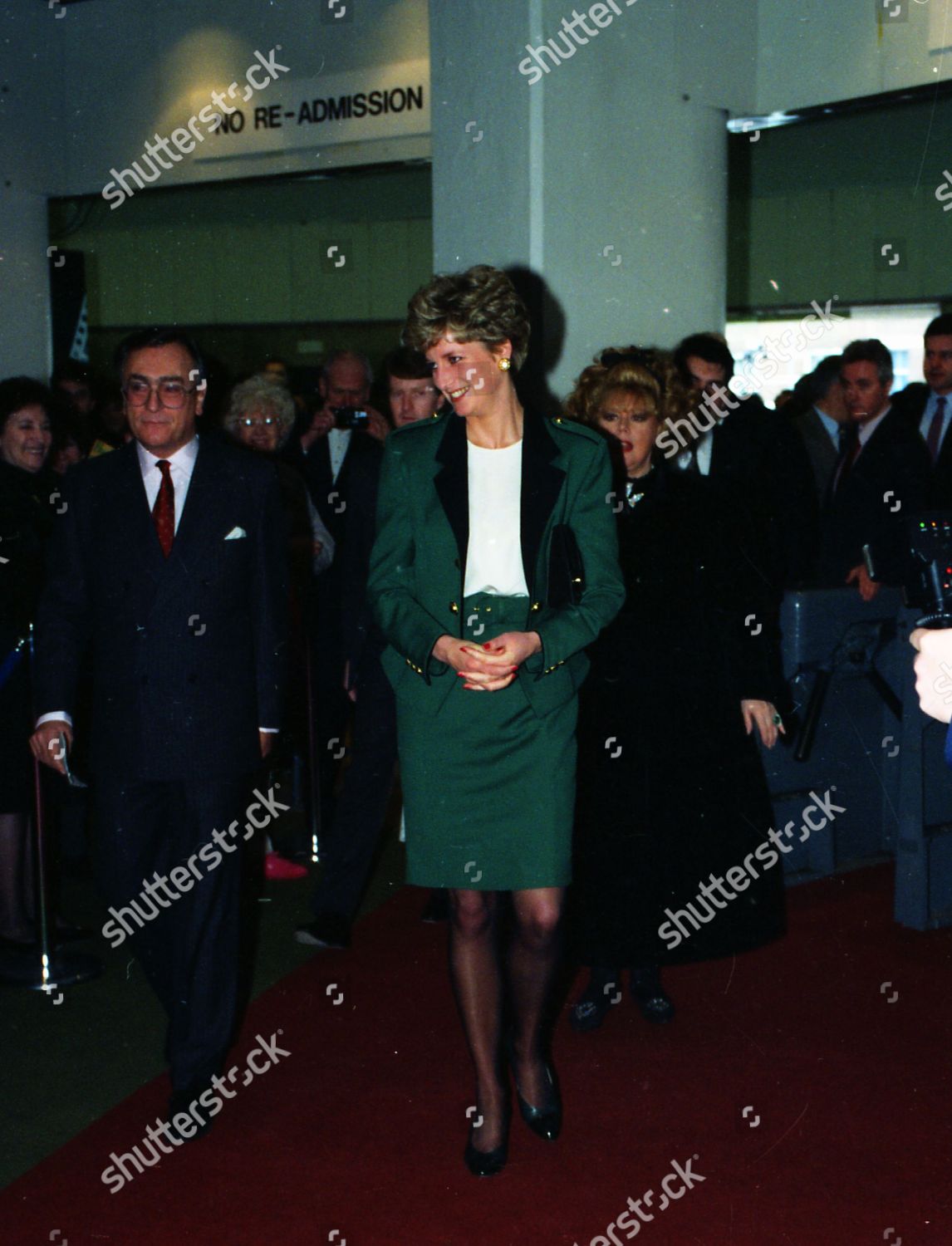 Princess Diana Pictured Opening Daily Mail Editorial Stock Photo ...