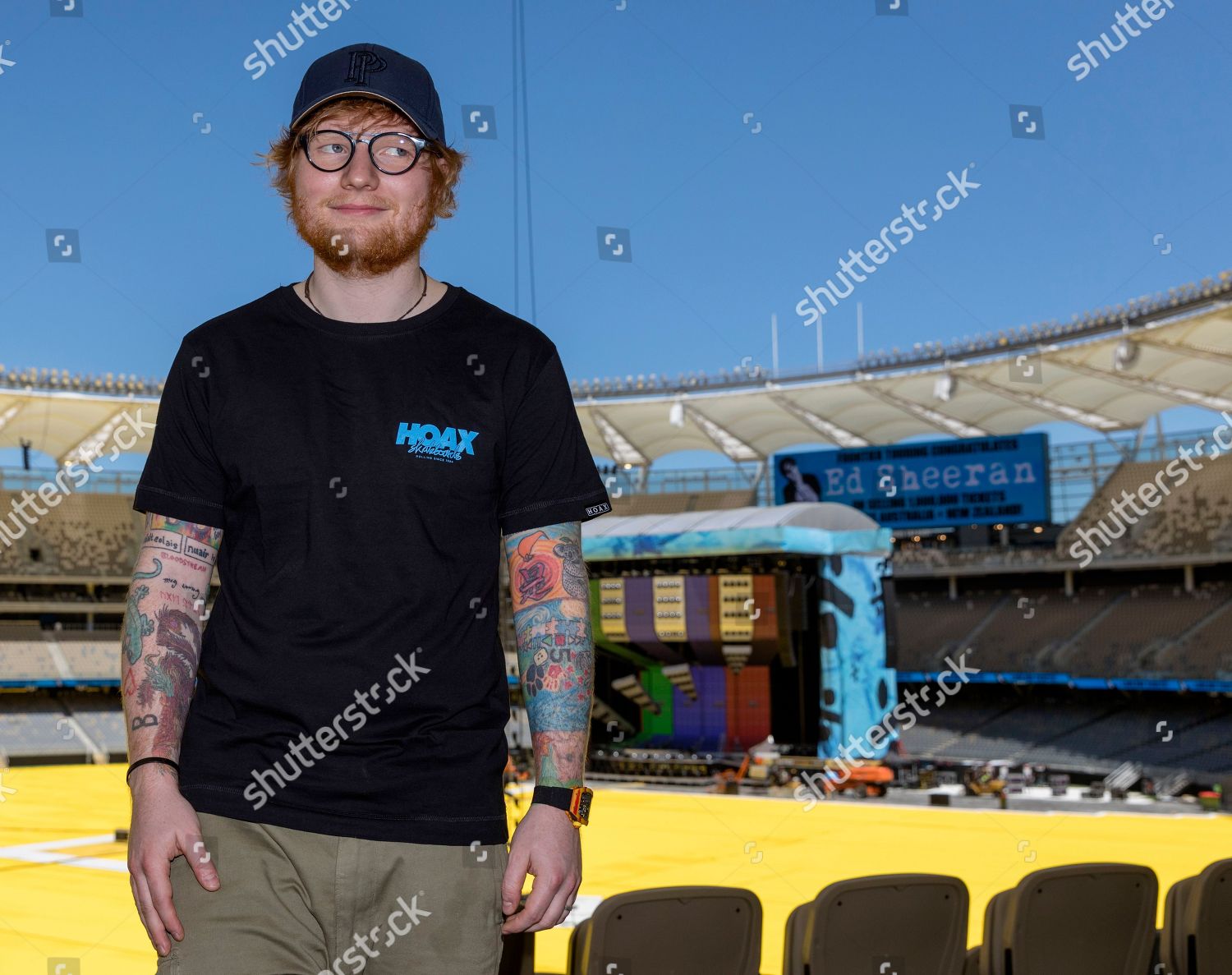 Ed Sheeran Redaktionelles Stockfoto Stockbild Shutterstock