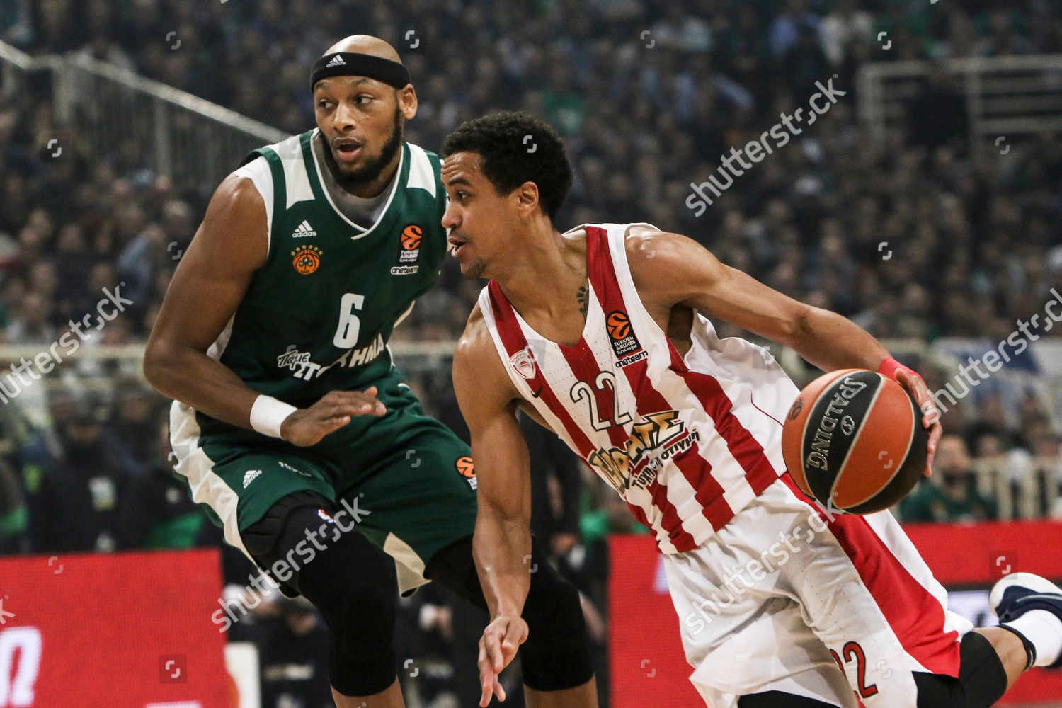 Brian Roberts Olympiacos Piraeus Action During Editorial Stock Photo -  Stock Image