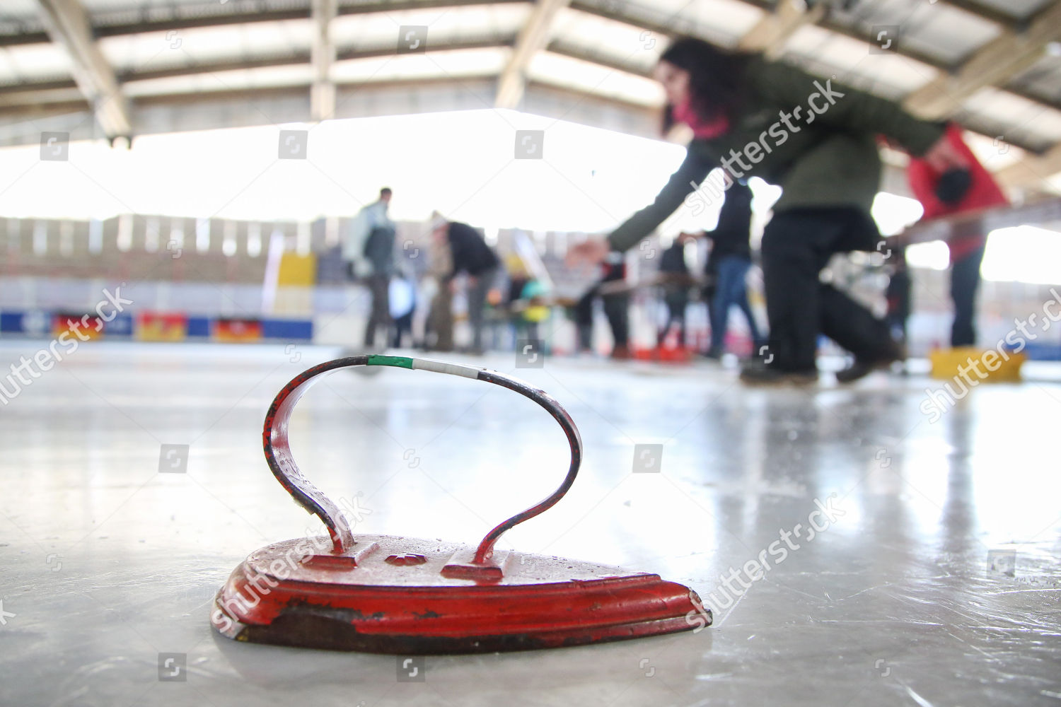 Participant 22nd Flat Iron Curling German Editorial Stock Photo Stock