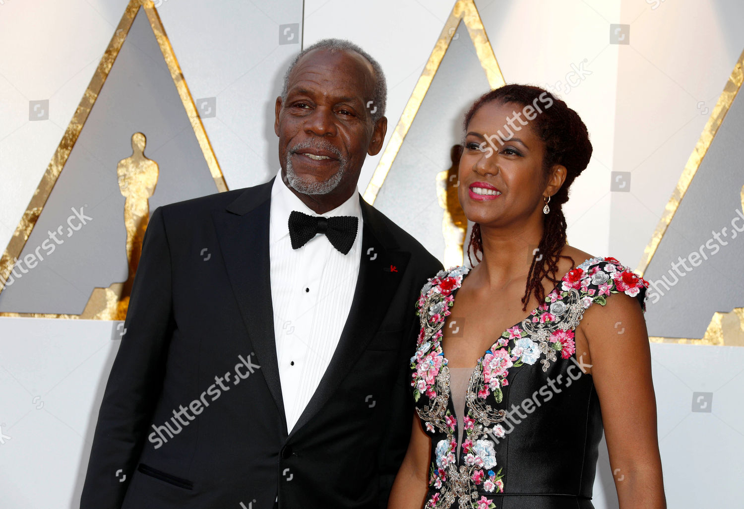 Danny Glover Eliane Cavalleiro Editorial Stock Photo - Stock Image