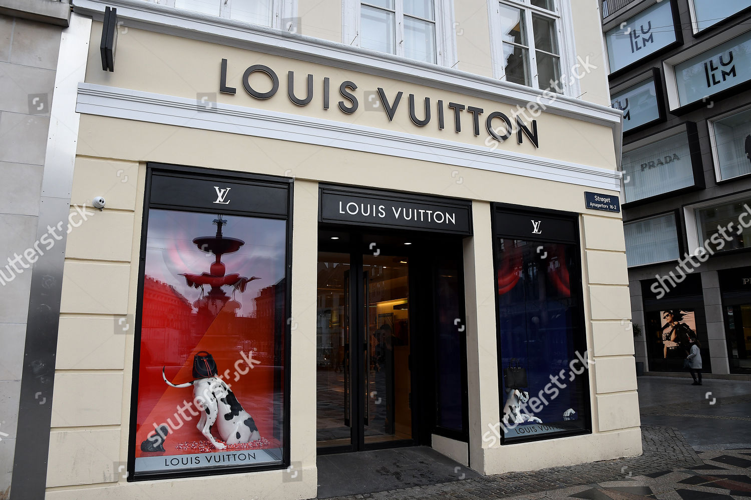 lækage nærme sig Stue Exterior Louis Vuitton store on stroget street Editorial Stock Photo -  Stock Image | Shutterstock