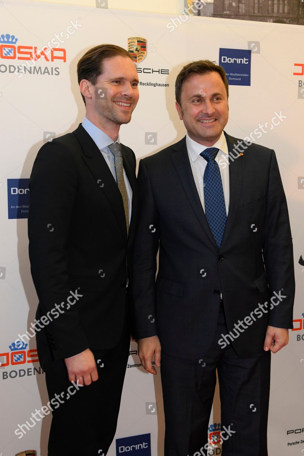 Gauthier Destenay Ehemann Xavier Bettel Redaktionelles Stockfoto ...