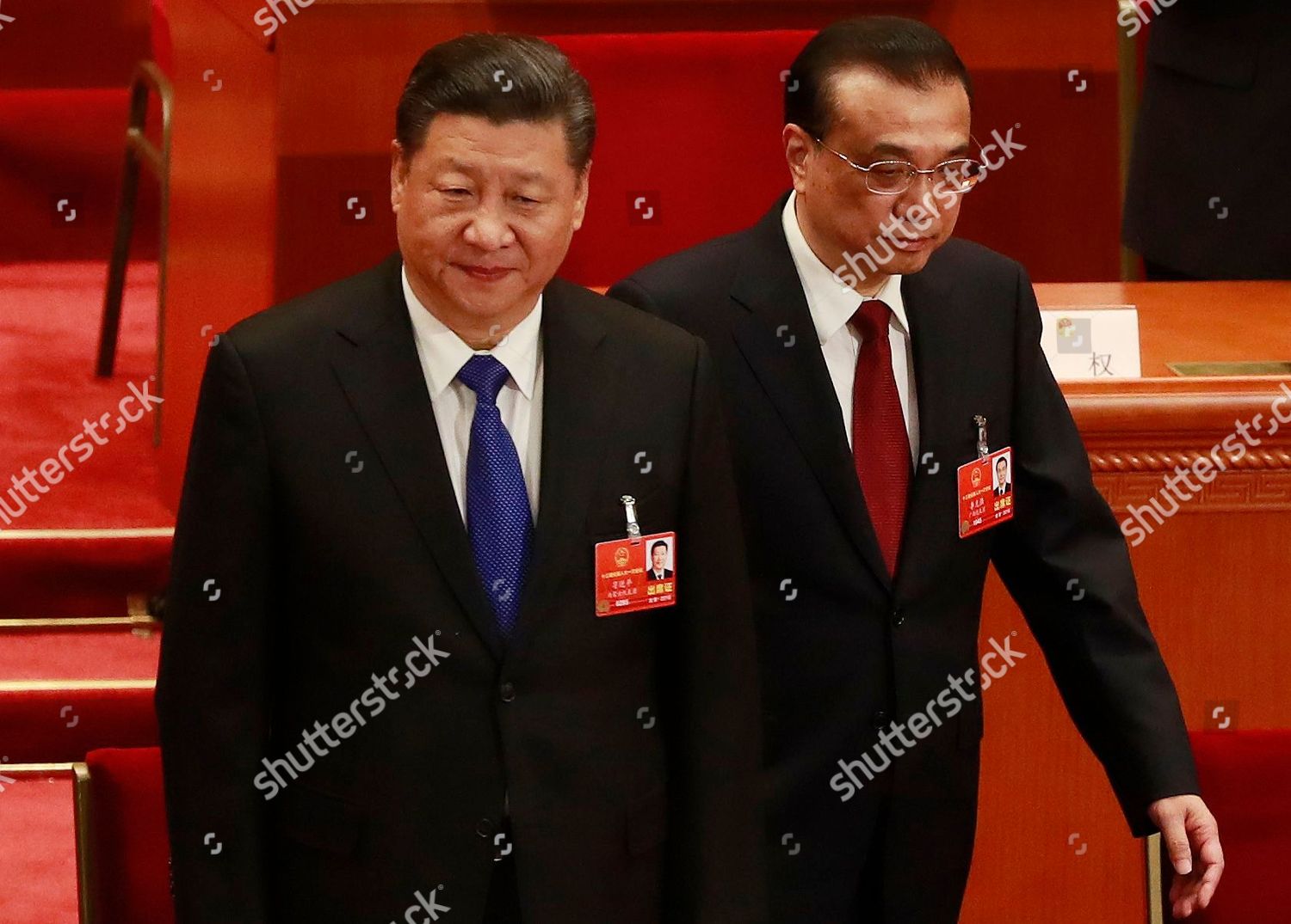 Li Keqiang Xi Jinping Editorial Stock Photo - Stock Image | Shutterstock