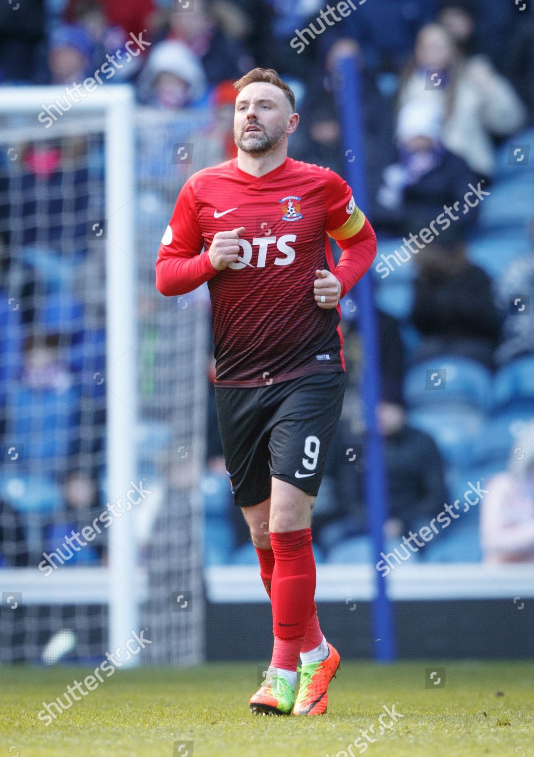 Kris Boyd Kilmarnock Runs Back Centre Editorial Stock Photo - Stock ...