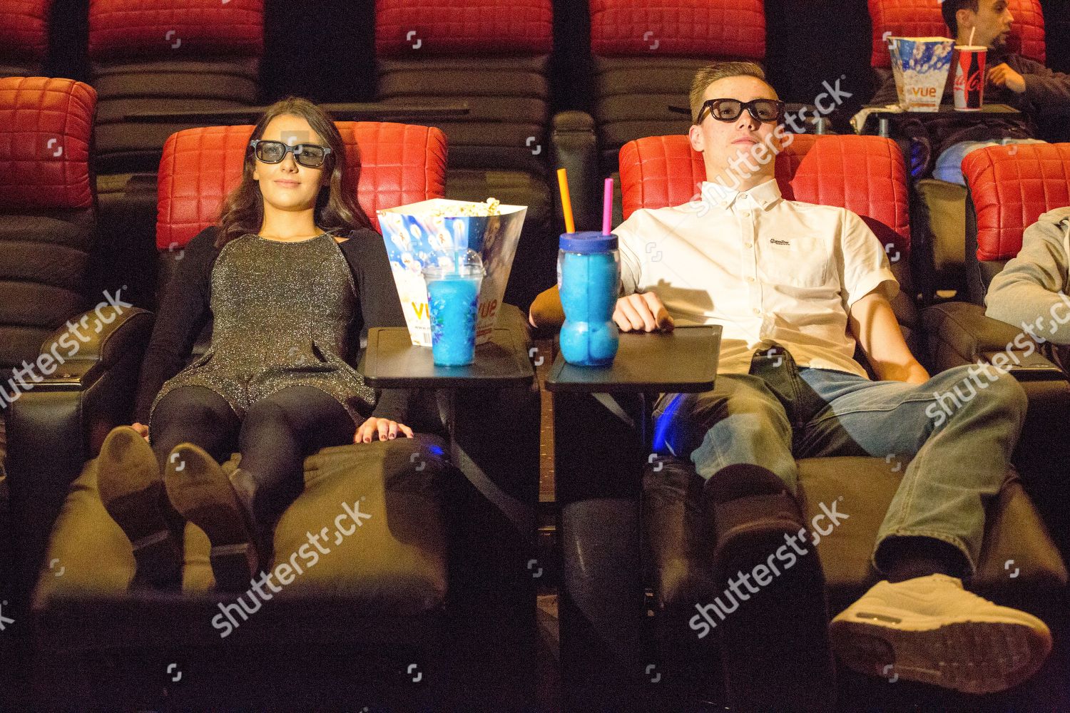 People Vue Cinema On Reclining Electric Editorial Stock Photo Stock
