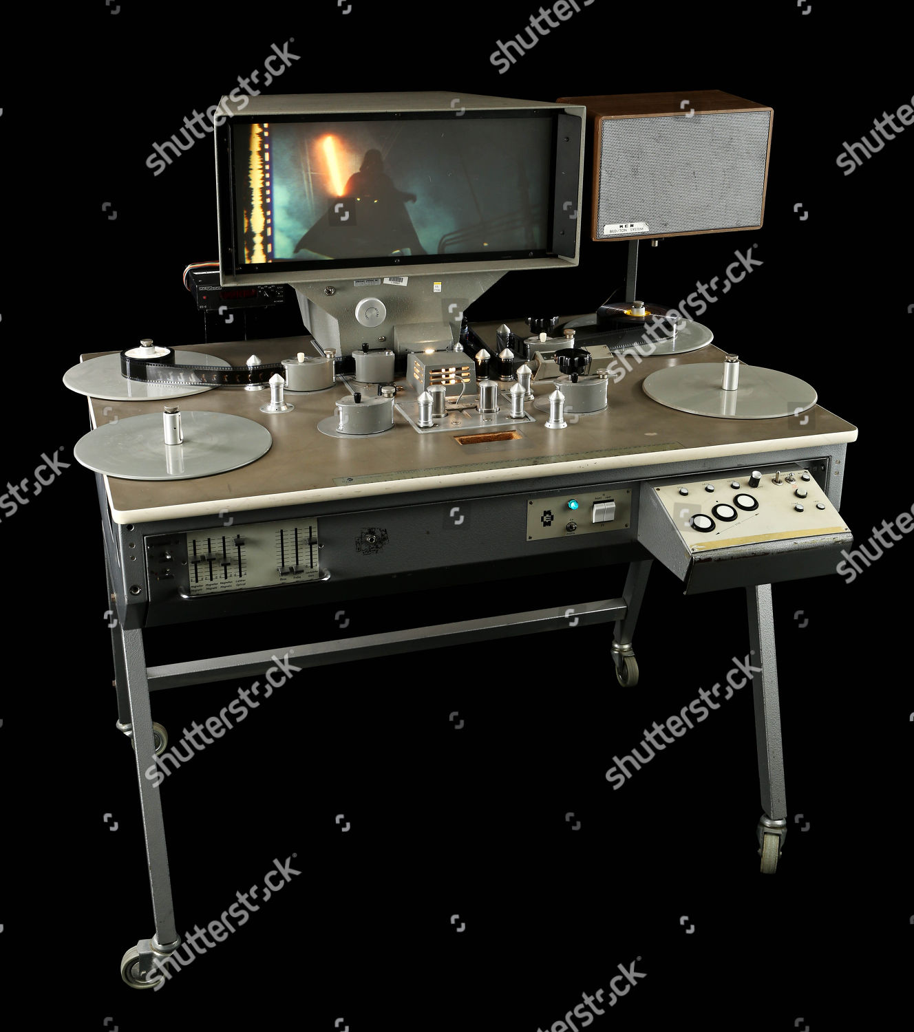 35mm film editing equipment