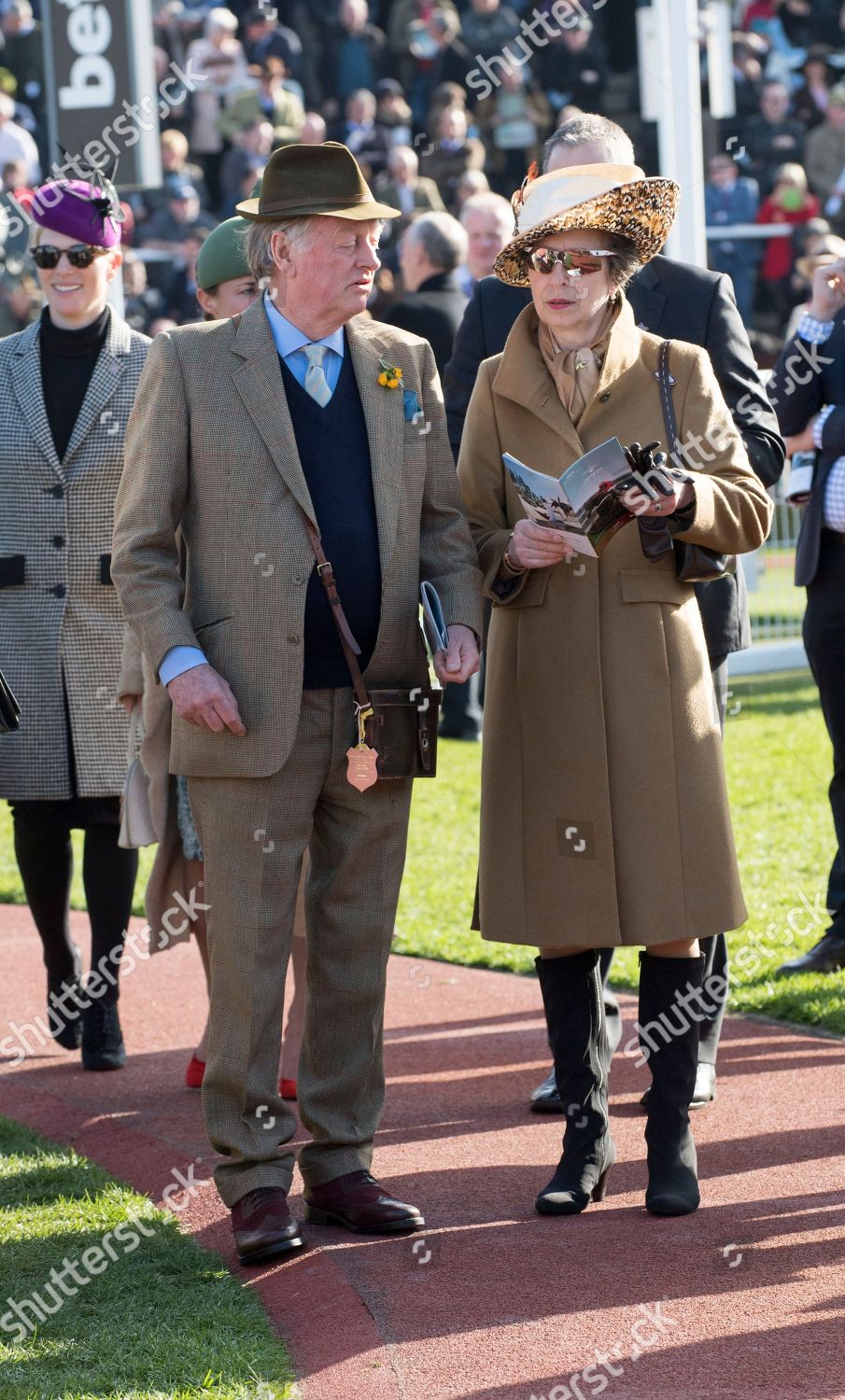 Andrew Parkerbowles Princess Royal Princess Anne Parade Editorial Stock ...