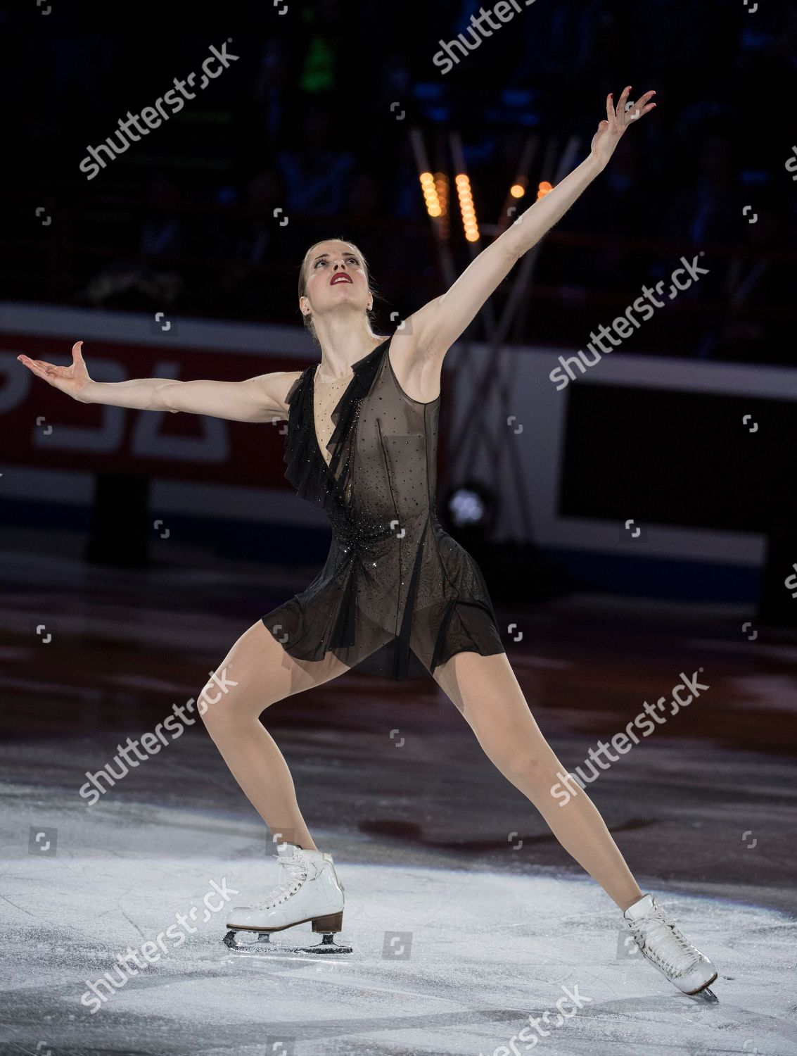 Carolina Kostner Ita Gala Exibition During Isu Editorial Stock Photo Stock Image Shutterstock