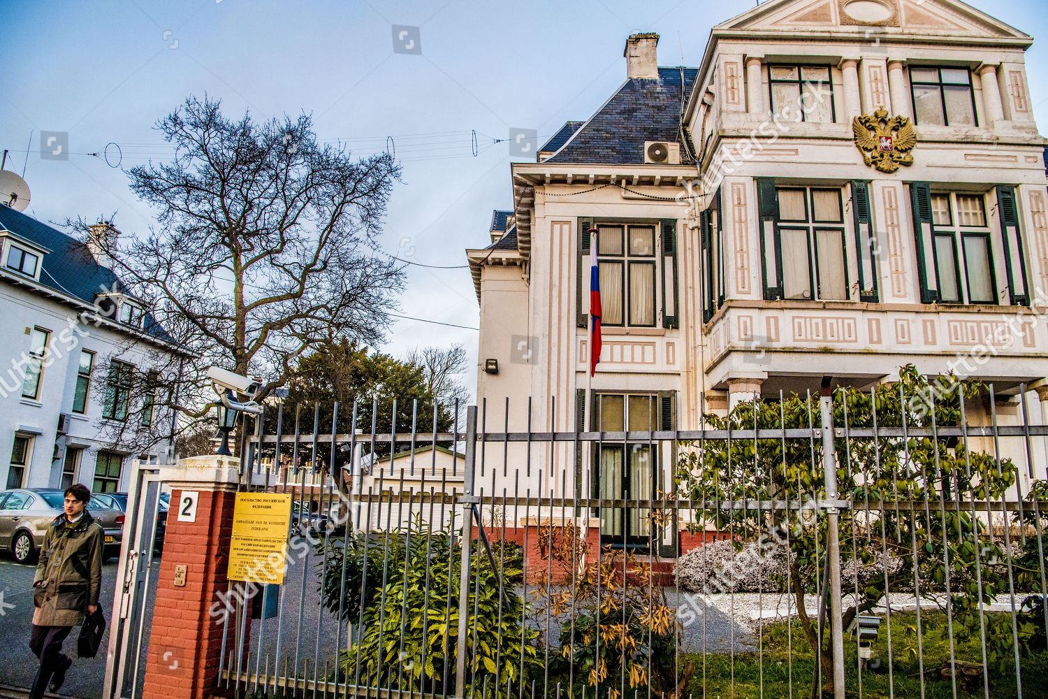 Hague russian embassy in new