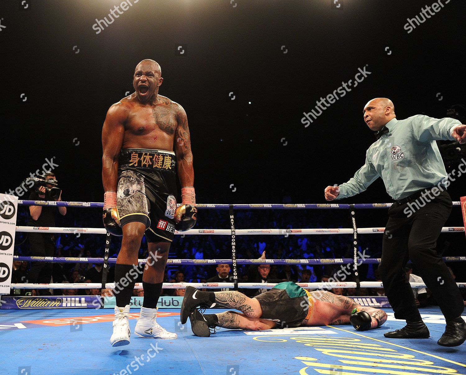 Dillian Whyte Knocks Out Lucas Browne Editorial Stock Photo Stock Image Shutterstock
