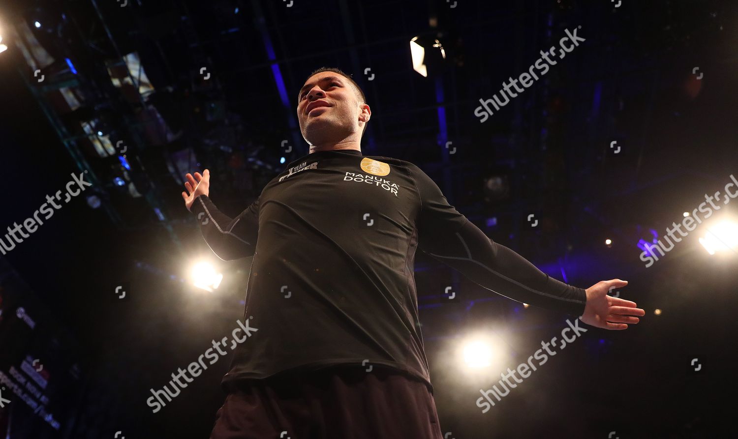 Joseph Parker During Public Workout Redaktionelles Stockfoto Stockbild Shutterstock