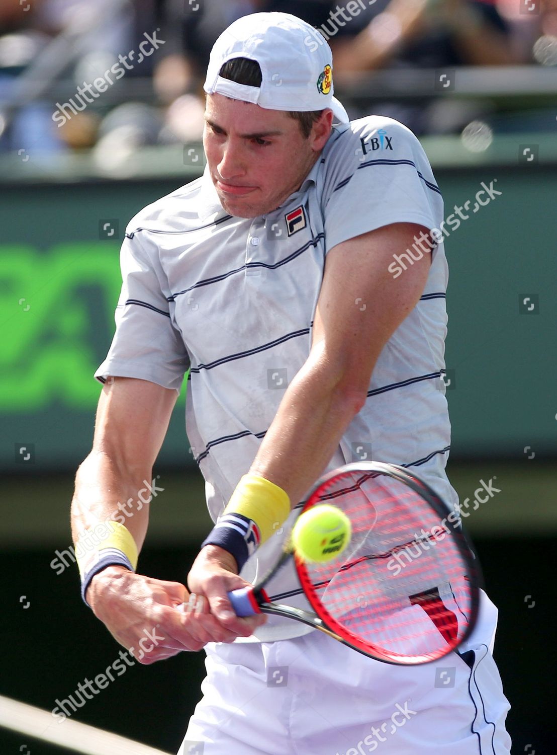 John Isner Usa Action Editorial Stock Photo - Stock Image | Shutterstock