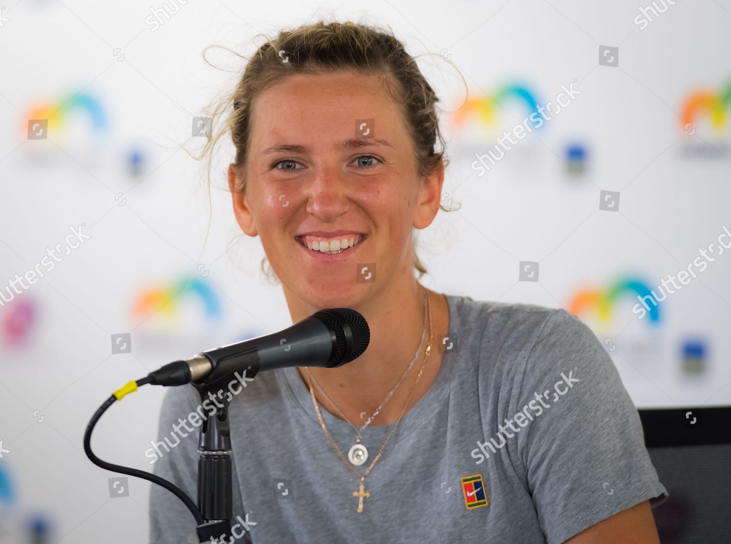 Victoria Azarenka Belarus Talks Media Editorial Stock Photo Stock