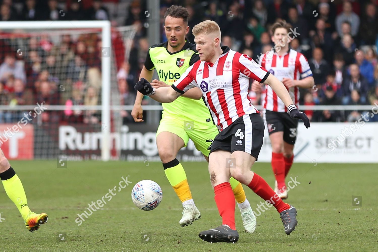 LINCOLN CITY MIDFIELDER ELLIOTT WHITEHOUSE 4 Editorial Stock Photo ...