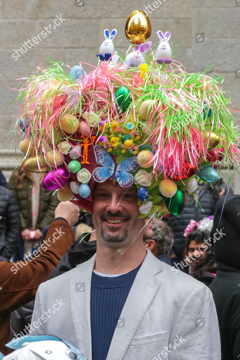 Participant During New York Easter Parade Editorial Stock Photo Stock