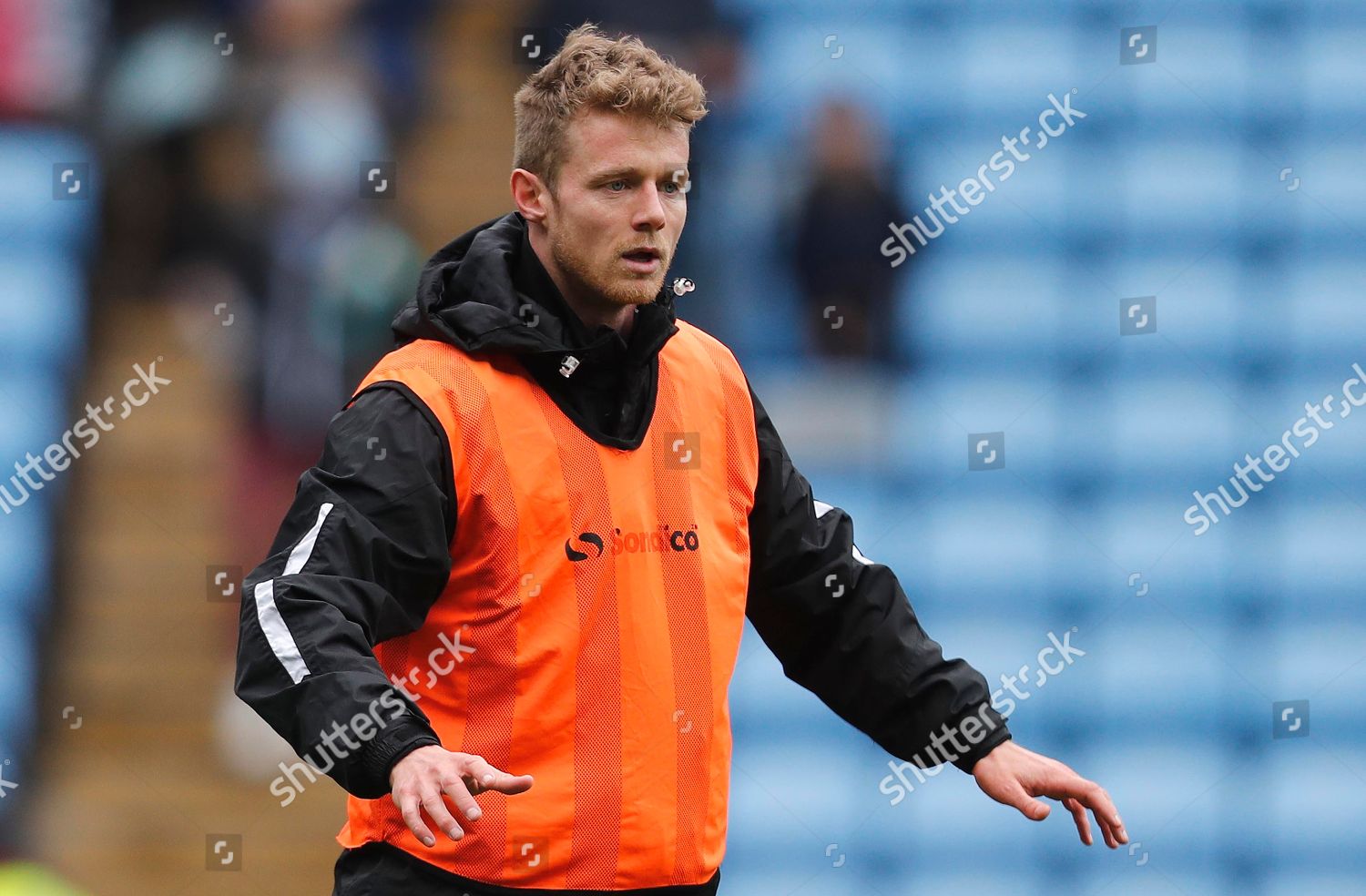 Yeovil Player Alex Fisher During Warm Editorial Stock Photo - Stock ...