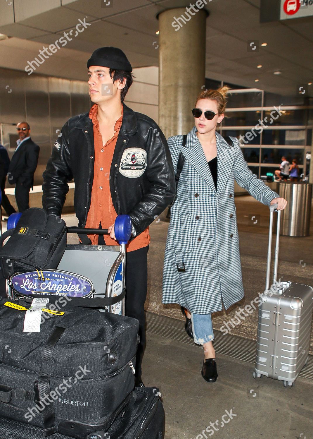 Cole Sprouse Lili Reinhart Editorial Stock Photo - Stock Image
