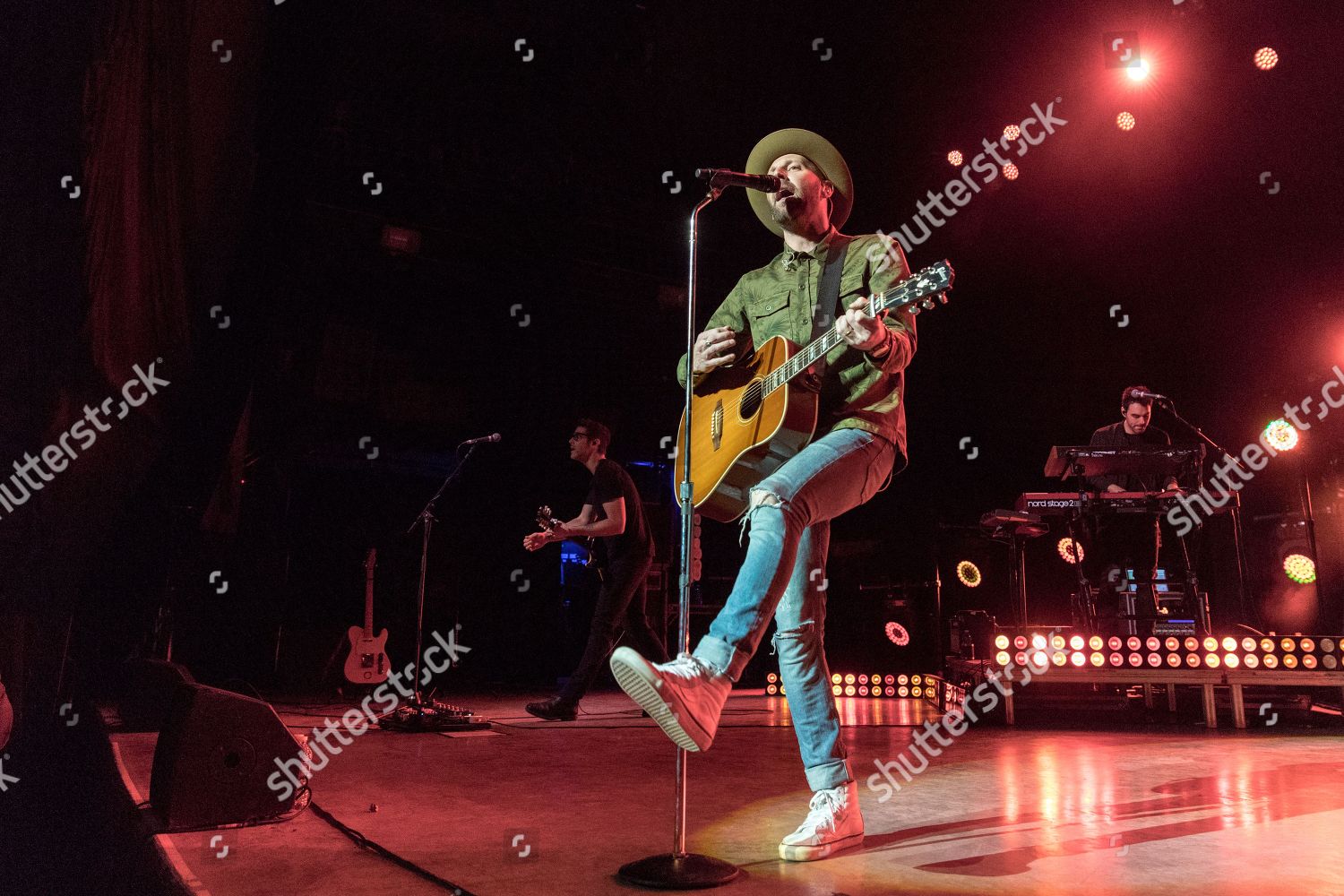 Mat Kearney During Crazytalk Tour Editorial Stock Photo Stock