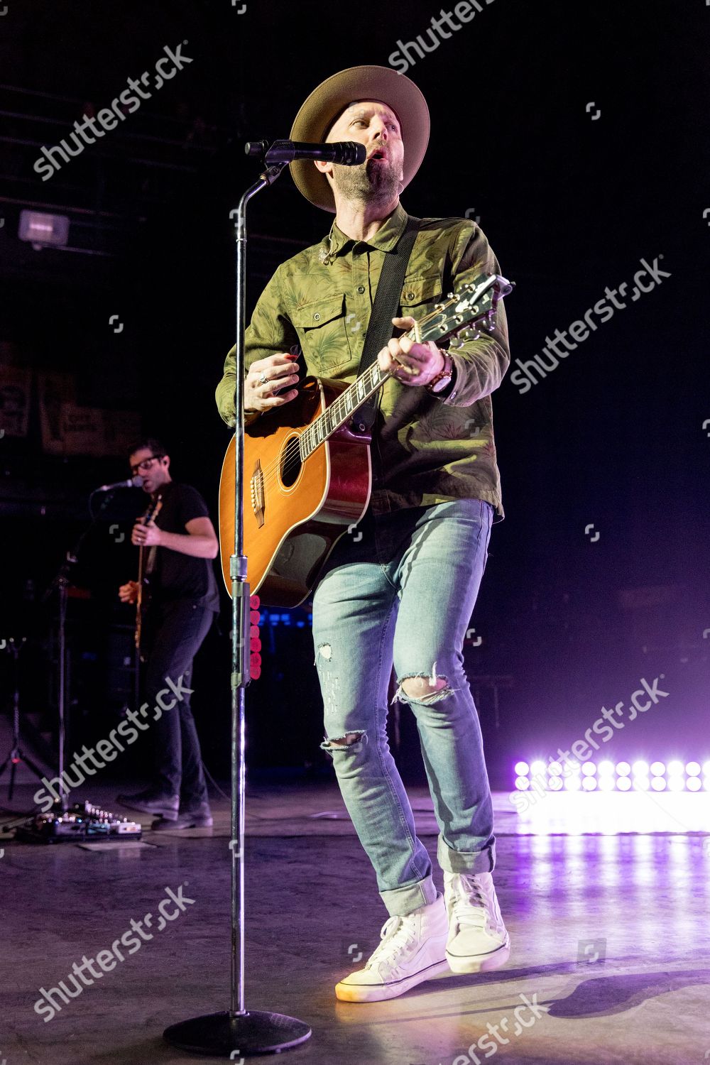 Mat Kearney During Crazytalk Tour Editorial Stock Photo Stock