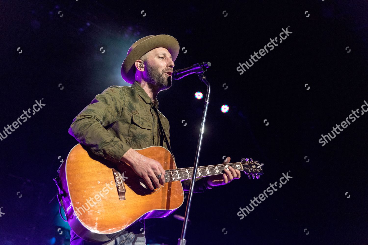 Mat Kearney During Crazytalk Tour Editorial Stock Photo Stock