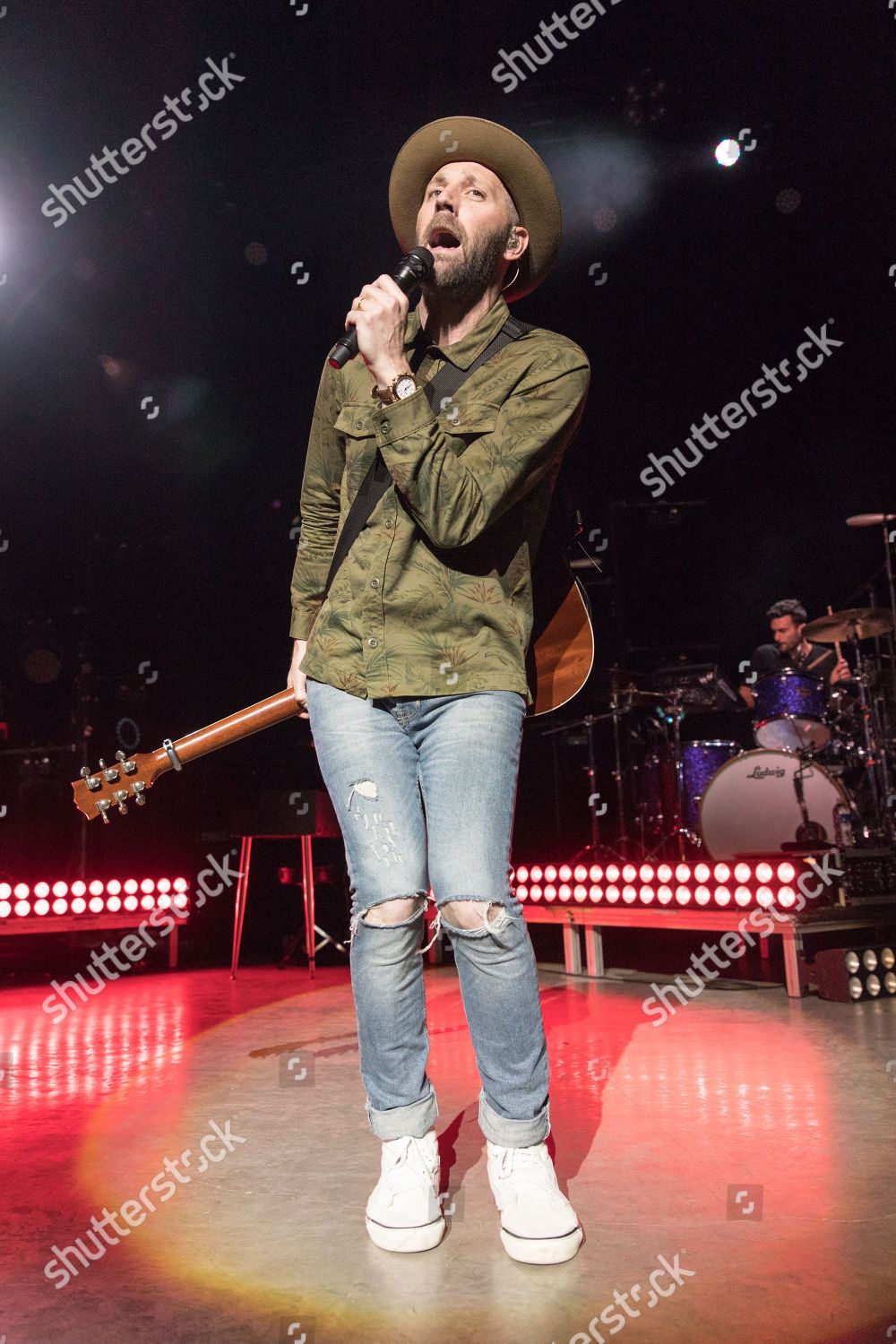 Mat Kearney During Crazytalk Tour Editorial Stock Photo Stock