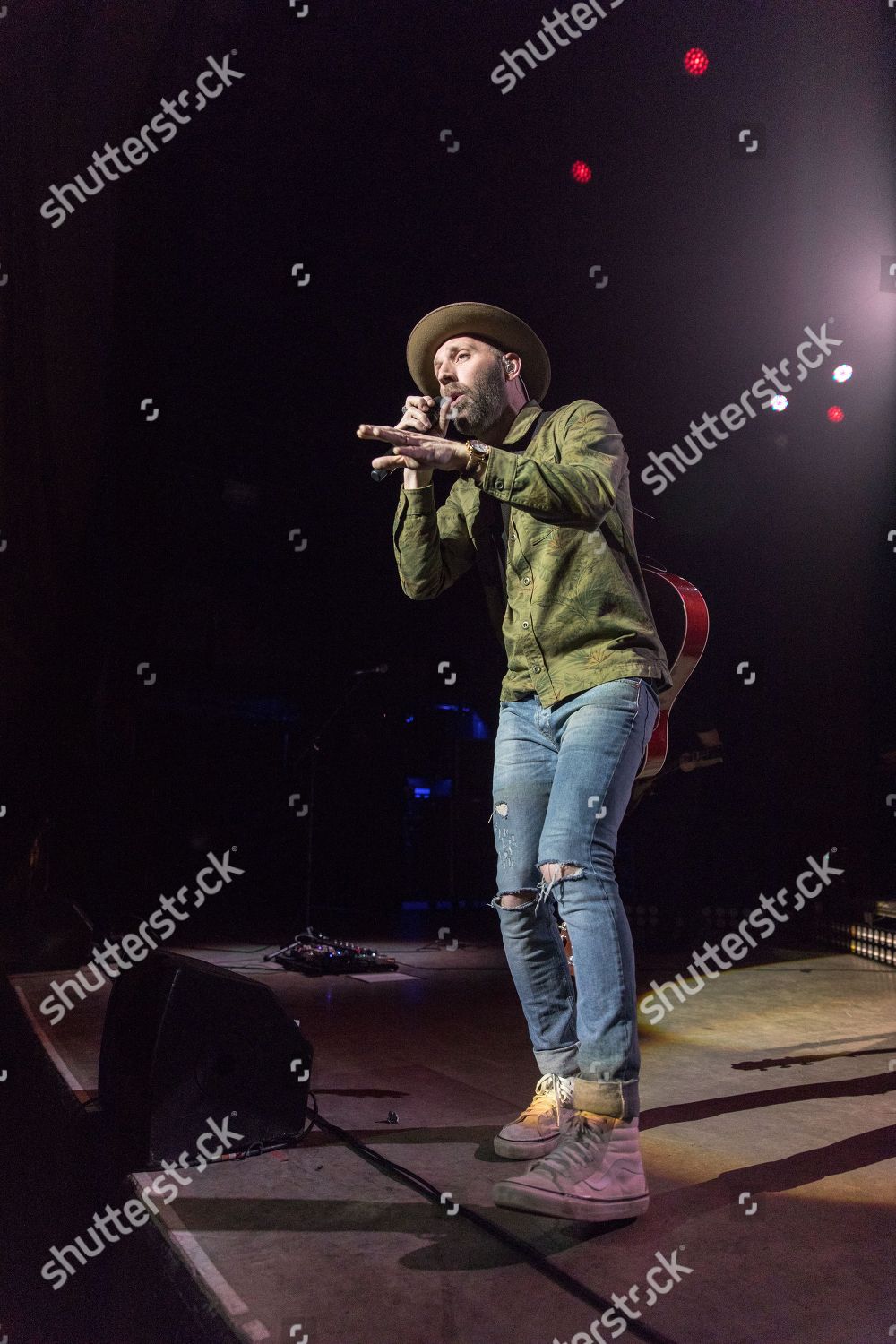 Mat Kearney During Crazytalk Tour Editorial Stock Photo Stock