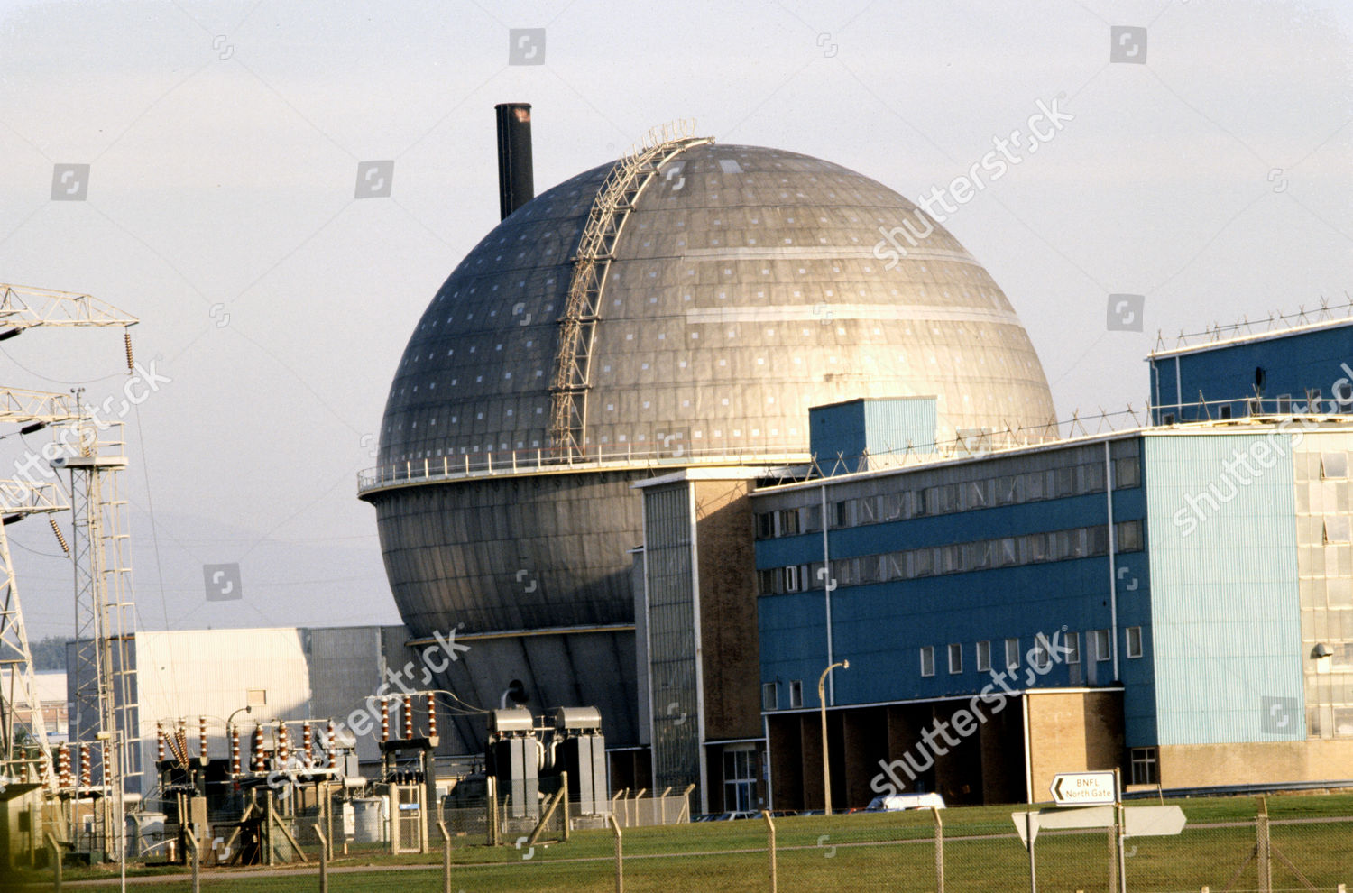 Sellafield Nuclear Power Station Powered By Editorial Stock Photo ...