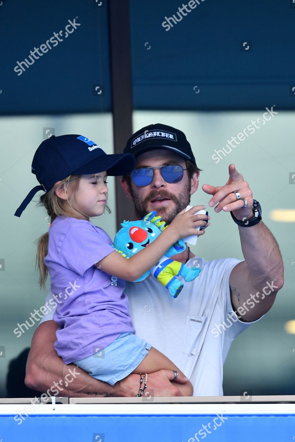 Chris Hemsworth Indiarose Hemsworth Editorial Stock Photo - Stock Image ...