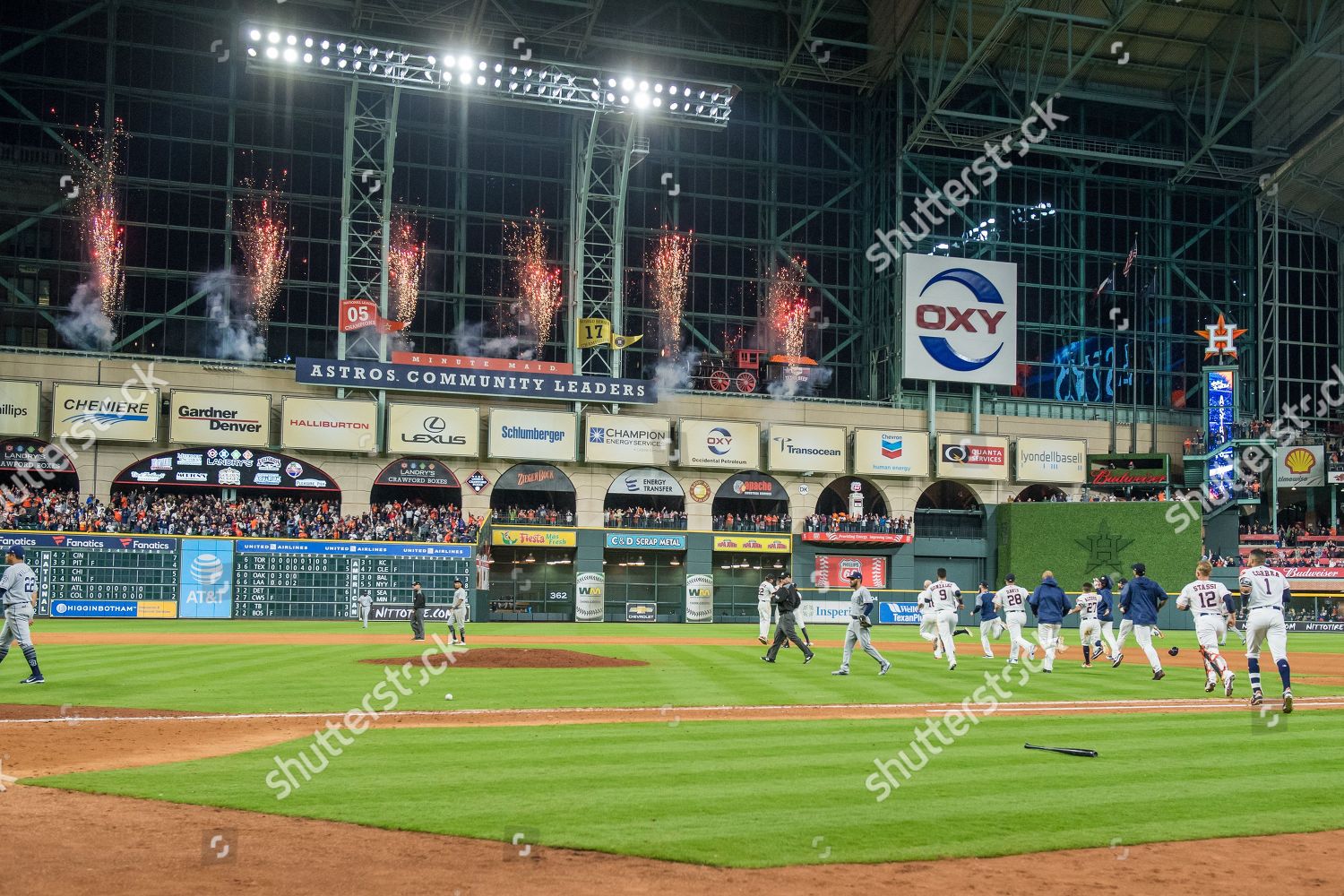 Minute Maid Park Dugout Boxes 