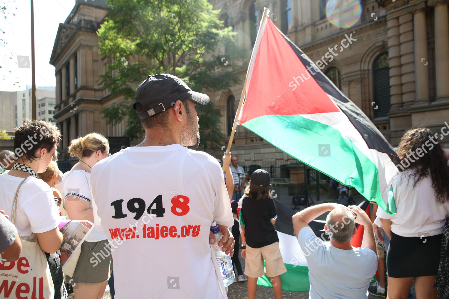 Palestine Action Group Sydney Held Rally Editorial Stock Photo - Stock