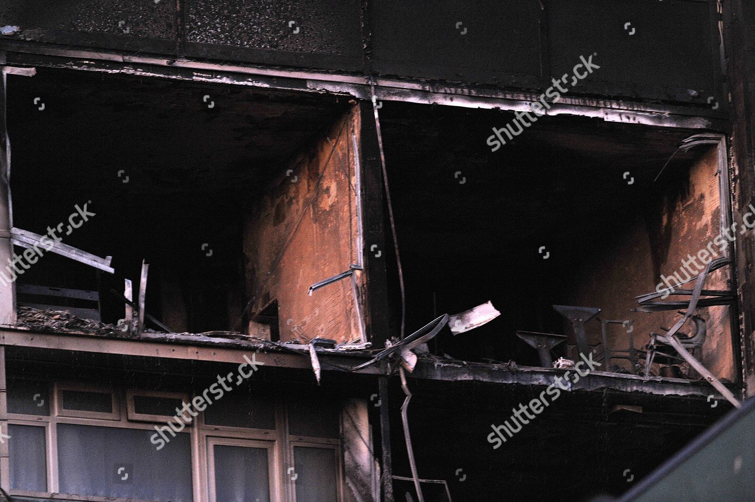 Scene Fire Lakanal House Editorial Stock Photo - Stock Image | Shutterstock