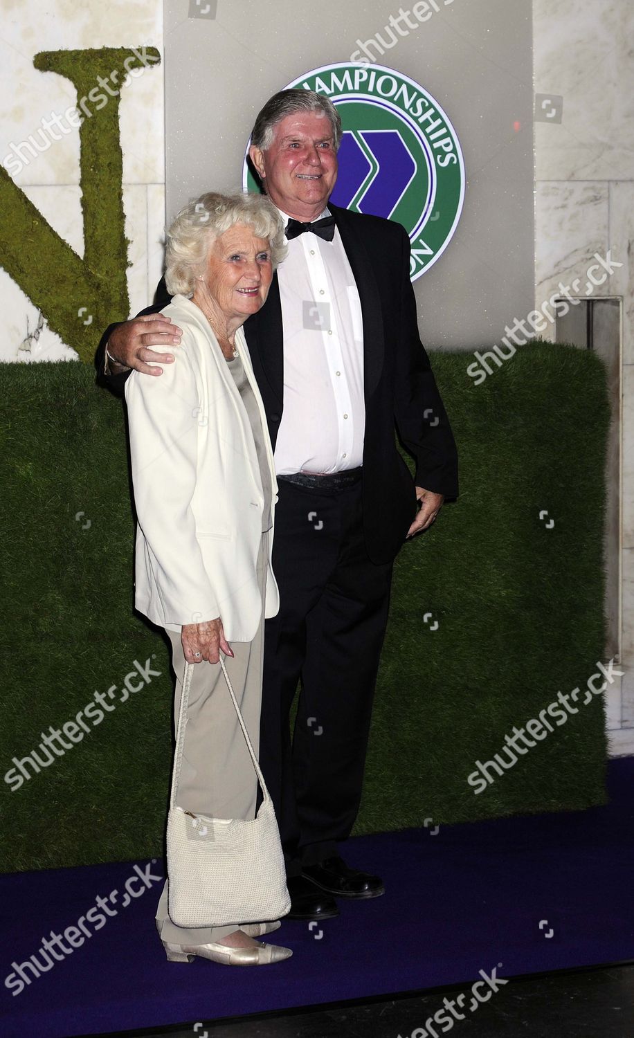 Former Wimbledon Referee Alan Mills Wife Editorial Stock Photo - Stock ...