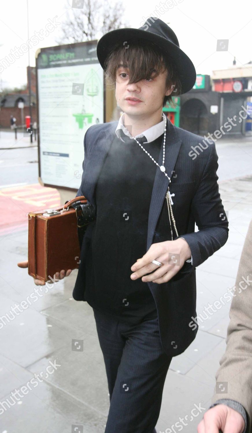 Pete Doherty Arrives Thames Magistrates Today Pete Editorial Stock Photo Stock Image Shutterstock