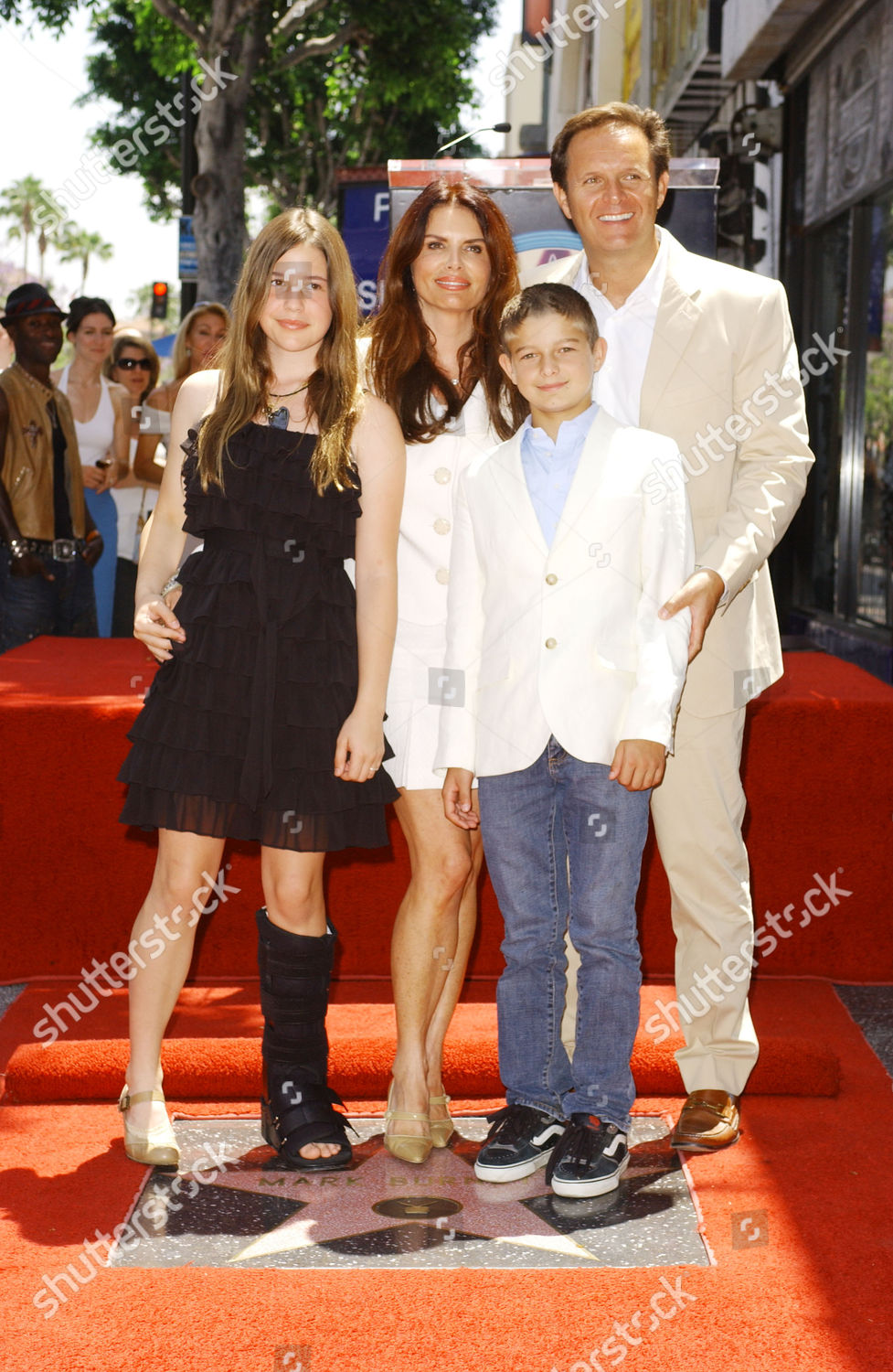 Mark Burnett Wife Roma Downey Family Editorial Stock Photo - Stock