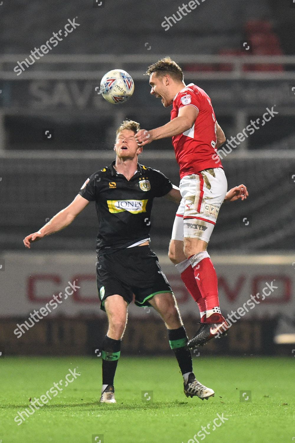 Chris Hussey 3 Swindon Town Leaps Editorial Stock Photo - Stock Image ...