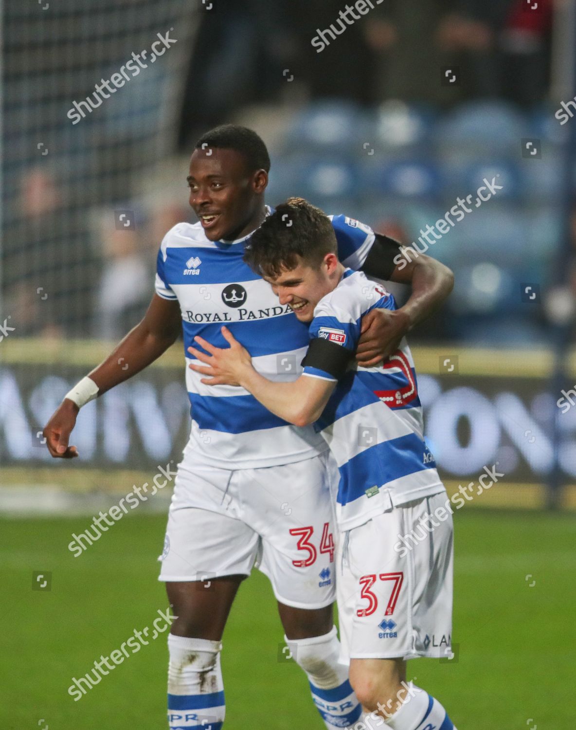 Bright Osayisamue Paul Smyth Qpr Editorial Stock Photo - Stock Image ...