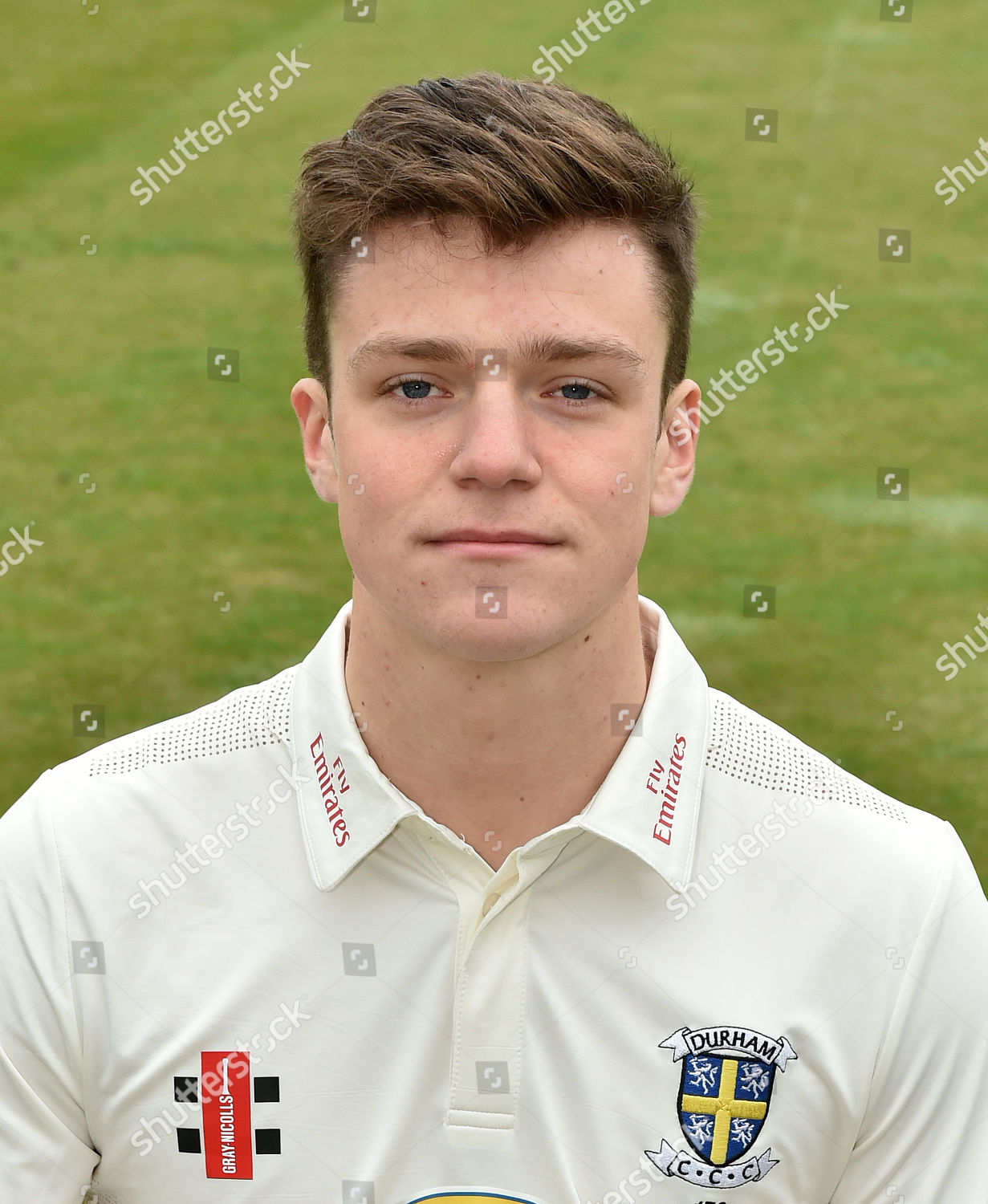 Liam Trevaskis Durham Ccc County Championship Editorial Stock Photo ...