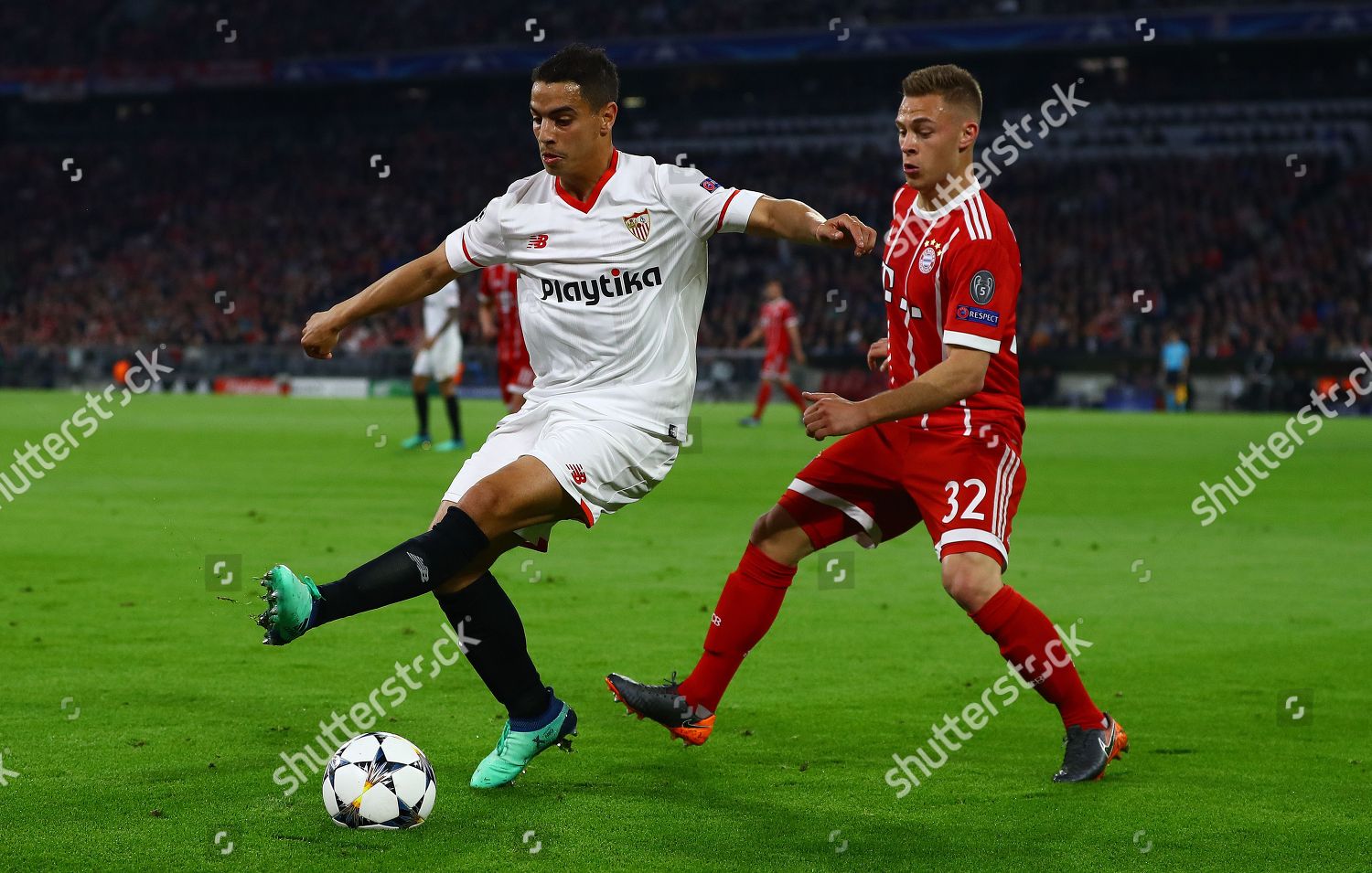 Wissam Ben Yedder Sevilla Joshua Kimmich Editorial Stock Photo - Stock ...