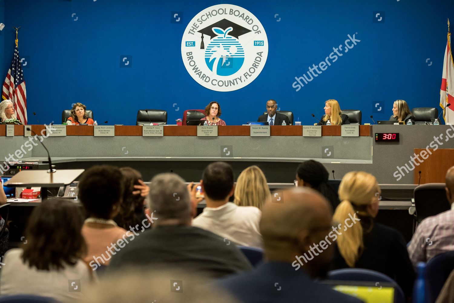 School Board Broward County Announces School Editorial Stock Photo ...