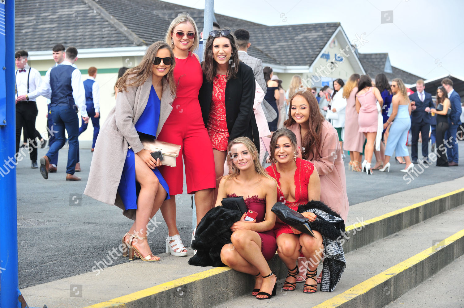 Limerick Students Arriving 2018 Limerick Student Editorial Stock Photo ...